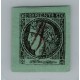 ARGENTINA 1865 GJ 5 CORRIENTES COLOR VERDE AZULADO ESTAMPILLA USADA, HERMOSA Y ESTA DE LUJO TIPO 6 DE LA PLANCHA U$ 110