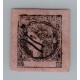 ARGENTINA 1874 GJ 8 CORRIENTES CORRIENTES ESTAMPILLA ORIGINAL COLOR ROSA APAGADO USADO TIPO 1 DE LA PLANCHA U$ 70