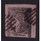 ARGENTINA 1875 GJ 09 CORRIENTES ESTAMPILLA CON MATASELLO POSTAL TIPO 7 DE LA PLANCHA U$ 165