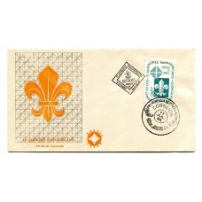 BOY SCOUT BRASIL 1965 SOBRE CON MATASELLO SCOUTS