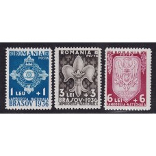 RUMANIA 1936 SCOUT SERIE COMPLETA NUEVA MINT BOY SCOUTS 45 EUROS