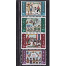 BOY SCOUTS SERIE COMPLETA NUEVA MINT SCOUT THAILANDIA
