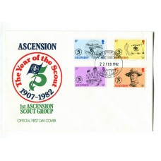 BOY SCOUT ASCENSION 1982 SOBRE CON MATASELLO SCOUTS