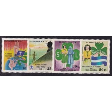 BOY SCOUTS SERIE COMPLETA NUEVA MINT SCOUT EL SALVADOR