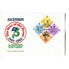 BOY SCOUT ASCENSION 1982 SOBRE CON MATASELLO SCOUTS