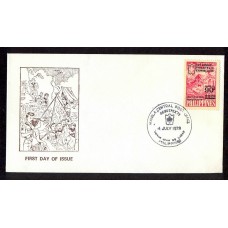BOY SCOUTS FILIPINAS 1979 SOBRE CON ESTAMPILLA SCOUT