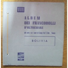 BOLIVIA 1867/1951 ANTIGUA COLECCION EN HOJAS MARINI ESTA MUY AVANZADA CON GRAN CANTIDAD DE ESTAMPILLAS UNA MUY VIEJA SUMA DIO 5380 FRANCOS HOY DIA REPRESENTAN 820 EUROS PERO PARECERIA QUE DARIA MAS, LA OFRECEMOS A UNA PEQUEÑÍSIMA PARTE DE SU VALOR