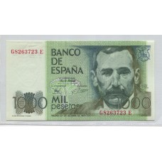 ESPAÑA BILLETE DE 1000 PESETAS SIN CIRCULAR UNC