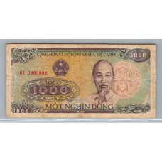 VIET NAM BILLETE DE 1000 DONG HO CHI MINH