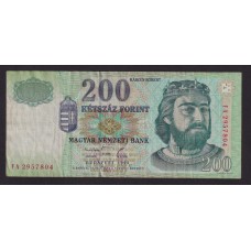 HUBGRIA 1998 BILLETE DE 200 FORINT