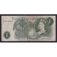 INGLATERRA BILLETE DE 1 LIBRA