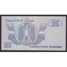 EGIPTO BILLETE DE 25 PIASTRES