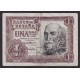 ESPAÑA 1953 BILLETE DE 1 PESETA