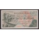 INDONESIA 1961 1 RUPIA BILLETE SIN CIRCULAR, UNC