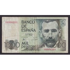 ESPAÑA 1979 BILLETE DE 1.000 PESETAS