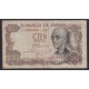 ESPAÑA 1970 BILLETE DE 100 PESETAS