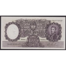 ARGENTINA COL. 539a BILLETE DE $ 1.000 SAN MARTIN BOT 2166