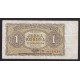 CHECOSLOVAQUIA 1953 BILLETE DE 1 KORONA