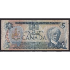 CANADA 1979 BILLETE DE 5 DOLARES