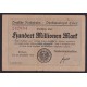 ALEMANIA 1923 BILLETE DE 100.000.000 CIEN MILLONES DE MARCOS