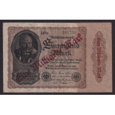 ALEMANIA 1922 BILLETE DE 1.000.000 UN MILLON DE MARCOS