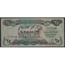 IRAQ BILLETE DE 25 DINARES