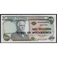 MOZAMBIQUE 1976 BILLETE SIN CIRCULAR DE 1.000 ESCUDOS, UNC