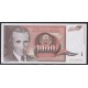 YUGOSLAVIA 1992 BILLETE DE 1.000 DINARAS SIN CIRCULAR UNC NICOLA TESLA