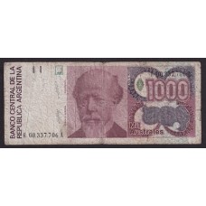 ARGENTINA COL. 712R1 BILLETE REPOSICION