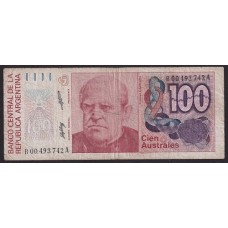 ARGENTINA COL. 706R BILLETE REPOSICION