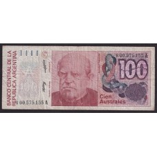 ARGENTINA COL. 706R BILLETE REPOSICION
