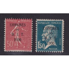 FRANCIA 1930 Yv 264/5 SERIE COMPLETA NUEVA CON GOMA DE GRAN CALIDAD 23,80 €