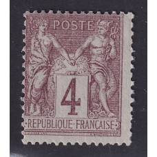FRANCIA 1877 Yv 88 ESTAMPILLA NUEVA MINT 15 €