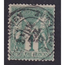 FRANCIA 1876 Yv. 061 ESTAMPILLA DE GRAN CALIDAD 125 €