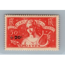 FRANCIA 1936 Yv 329 ESTAMPILLA COMPLETA NUEVA CON GOMA HERMOSA