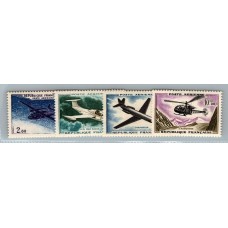FRANCIA Yv. AEREO 38/41 SERIE COMPLETA DE ESTAMPILLAS NUEVAS MINT 24 EUROS