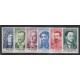 FRANCIA 1958 Yv. 1166/71 SERIE COMPLETA DE ESTAMPILLAS NUEVAS MINT
