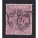 INGLATERRA 1867 Yv. 43 EL 5 SHILLINGS VICTORIA FILIGRANA ANCLA, ESTAMPILLA USADA VALOR ALTO DE LA SERIE HERMOSA CALIDAD 4.300 € SG 130 rarisima 4.000 LIBRAS