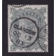 INGLATERRA 1867 Yv. 44 EL 10 SHILLINGS VICTORIA FILIGRANA ANCLA, ESTAMPILLA USADA VALOR ALTO DE LA SERIE HERMOSA CALIDAD MATASELLO GLASGOW ESCOCIA DE LUJO 4.800 € SG 131 rarisima 4.500 LIBRAS
