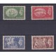 INGLATERRA 1951 Yv 256/9 SERIE COMPLETA DE ESTAMPILLAS NUEVAS MINT BARCOS SAN JORGE Y EL DRAGON PATRONO DE LOS BOY SCOUTS, RARA 140 €