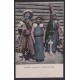 PATAGONIA FAMILIA DE INDIOS ANTIGUA TARJETA POSTAL