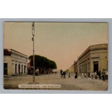 RESISTENCIA CHACO ANTIGUA TARJETA POSTAL CALLE GRAL VEDIA