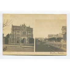 LOMAS DE ZAMORA ESTACION DE FERROCARRIL MUY RARA ANTIGUA TARJETA POSTAL 1904