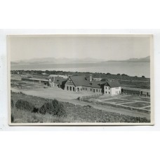 RIO NEGRO BARILOCHE ESTACION DE TRENES ANTIGUA TARJETA POSTAL EDICION FERROCARRILES DEL ESTADO PATAGONIA