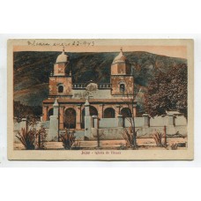 JUJUY ANTIGUA TARJETA POSTAL IGLESIA TILCARA