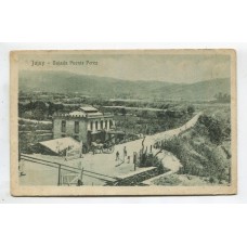 JUJUY ANTIGUA TARJETA POSTAL BAJADA PUENTE PEREZ