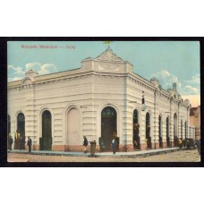 JUJUY EDIFICIO DEL MERCADO ANTIGUA TARJETA POSTAL