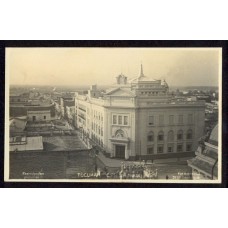 TUCUMÁN CALLE LAS HERAS BANCO DE LA PROV DE TUCUMAN ANTIGUA TARJETA POSTA