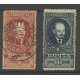 RUSIA 1925 Yv 336b/7b SERIE COMPLETA DE ESTAMPILLAS VARIEDAD DENTADO 12 1/2 MUY RARA 285 EUROS