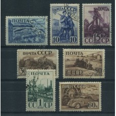 RUSIA 1941 Yv 810/6 SERIE COMPLETA